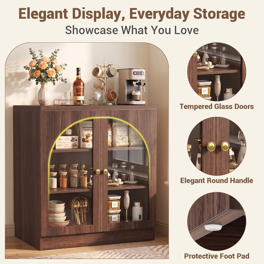31.5 Sideboard Buffet Cabinet  - Tops review and price