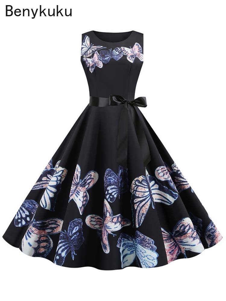 1950s Vintage Summer Dress Wom - French Vintage Floral Midi Dress review and price