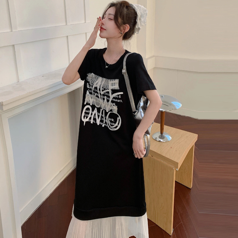 New 2026 Summer Women's T-Shir - Korean Style A Line Shirt Dress review and price