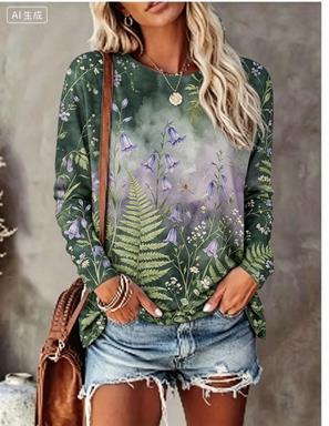 Women Long Sleeve T‑Shirt Grad - Blouses review and price