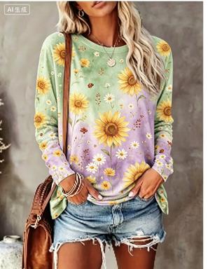 Women Long Sleeve T‑Shirt Grad - Blouses review and price