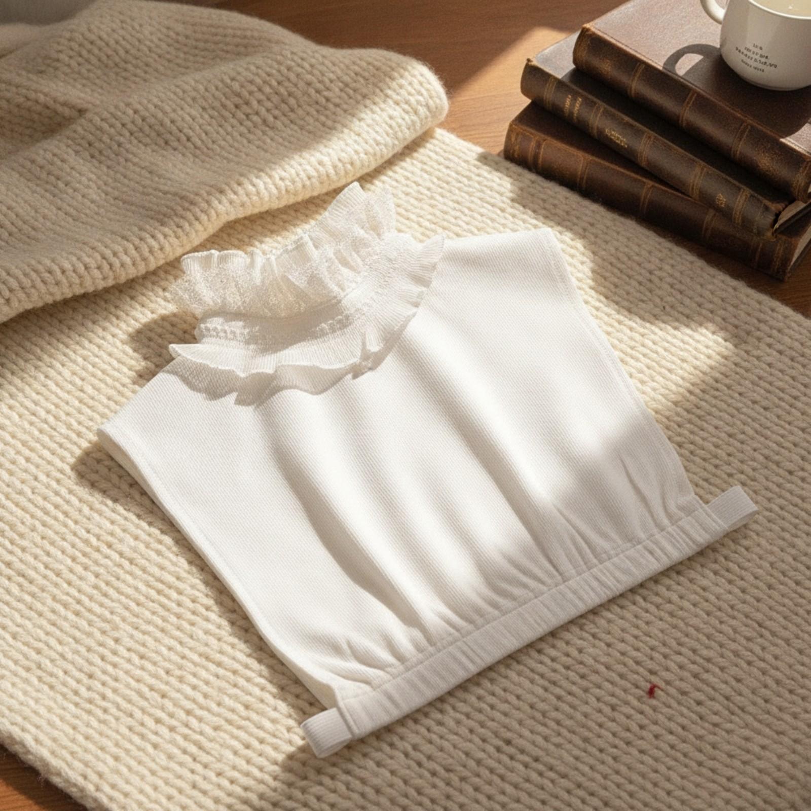 Women Faux Turtleneck Knit Col - Tops review and price