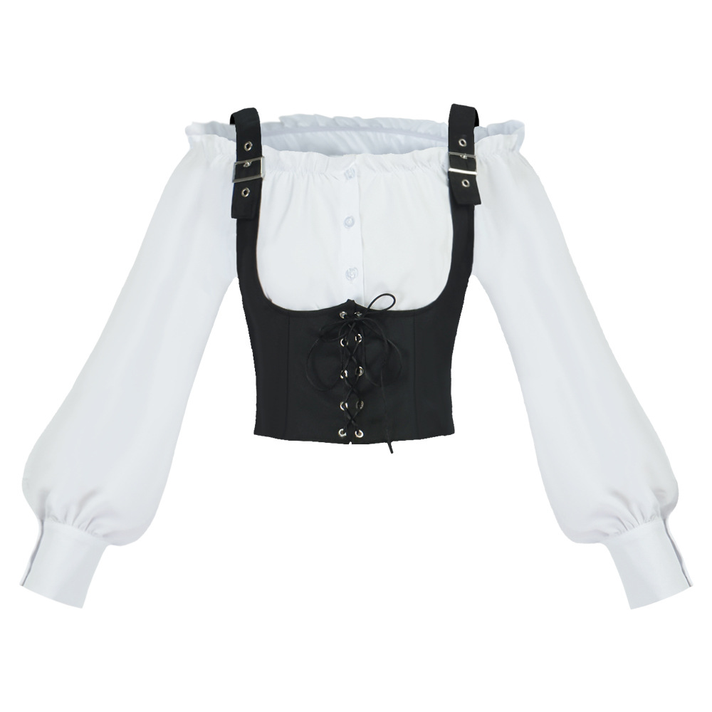 Retro Western Style Women Blou - Tops review and price